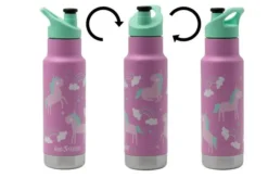 Klean Kanteen Insulated Classic Narrow With Sports Cap 355 ML Unicorns, Drinking Bottle